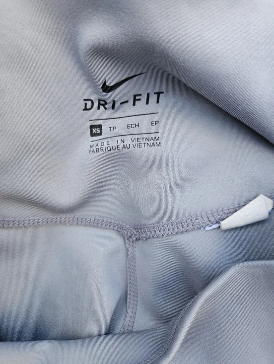 Nike Gray 'Just Do It'  Leggings Women Size XS - Picture 5 of 15